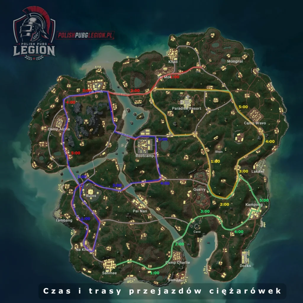 Sekretne miejsca na mapie Sanhok