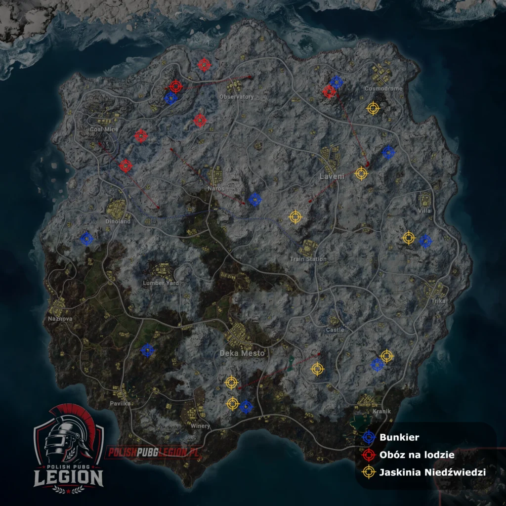 Sekretne miejsca na mapie Vikendi